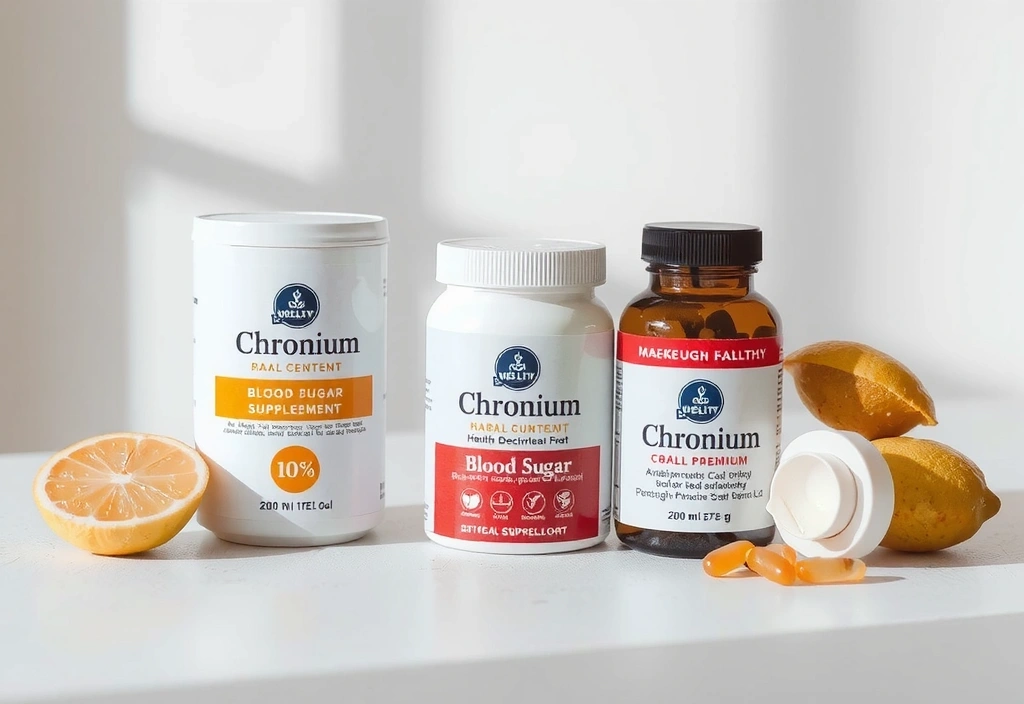 Chromium supplements and blood sugar health